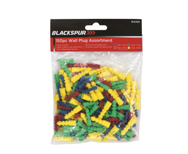 BLACKSPUR 300 PC ASST WALL ANCHORS