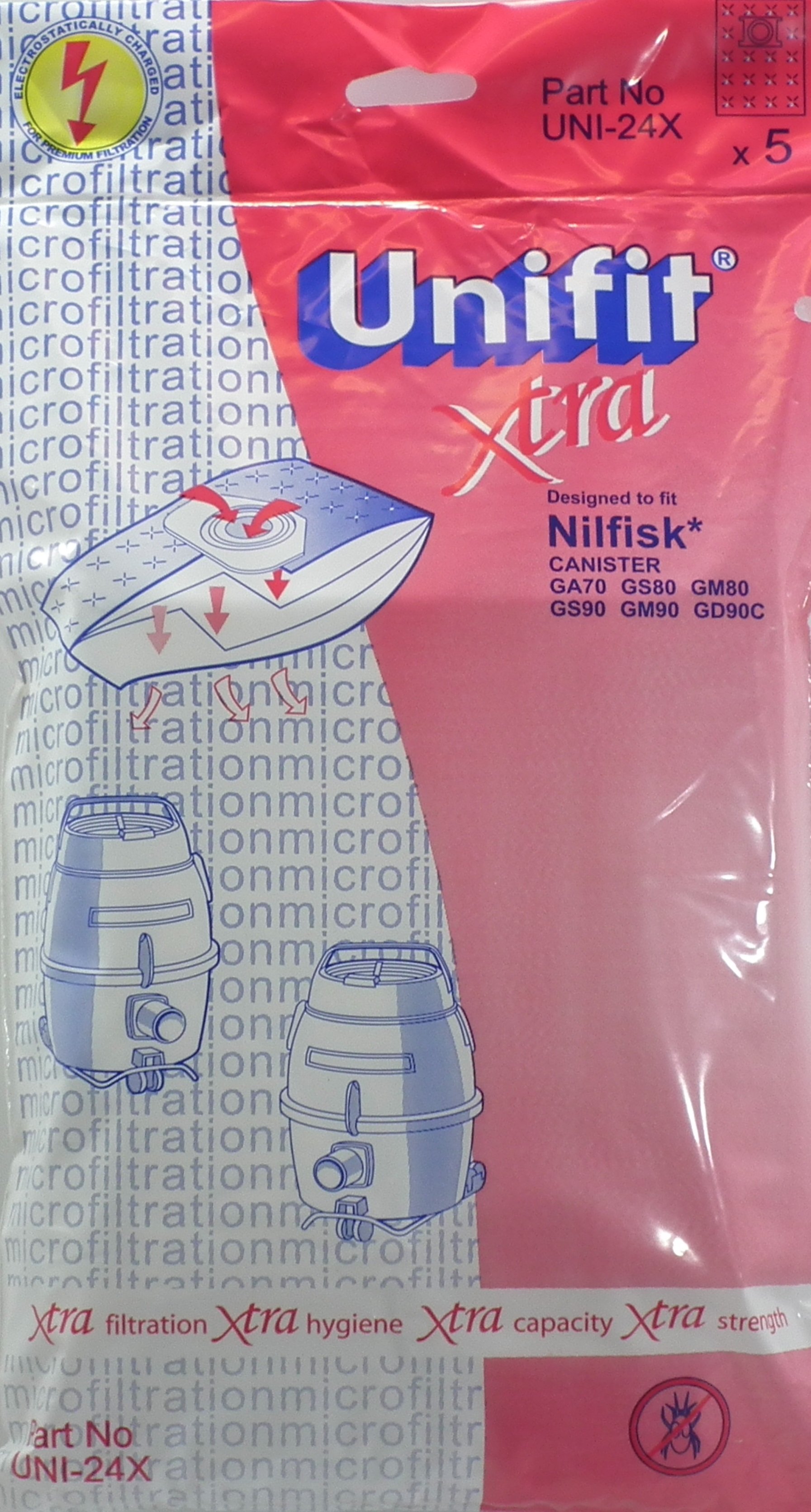 UNI-24 UNIFIT DUSTBAG