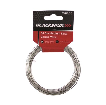 BLACKSPUR MEDIUM DUTY GAUGE WIRE 36.5M