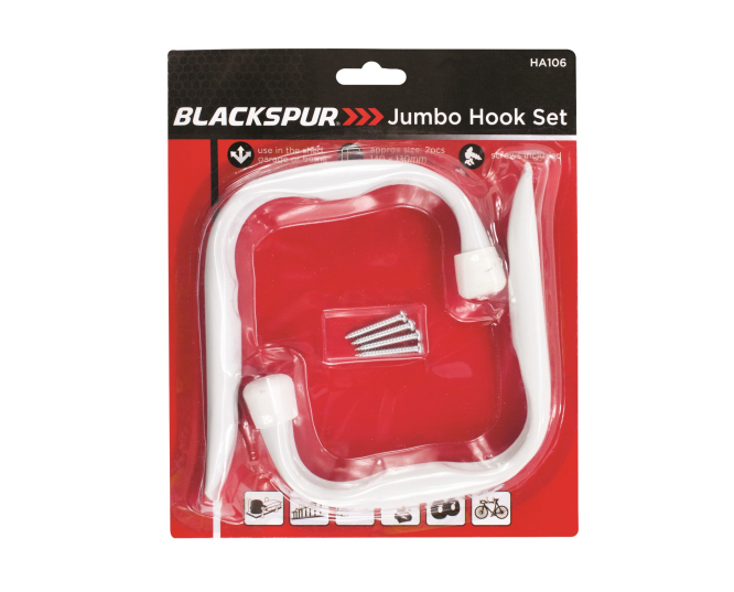 BLACKSPUR JUMBO HOOK SET