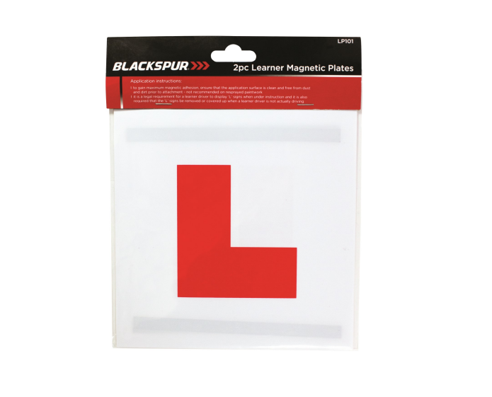 BLACKSPUR 2PC LEARNER MAGNETIC PLATES